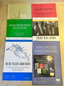 Lillenas Choral Club: 5 New Christmas Anthems With NEW/SEALED CD, Christmas 2021 - Picture 1 of 15