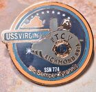 Lions Club U.S.S. VIRGINIA  SSN 774 RICHMOND  88TH P.T.C.V  VEST PIN