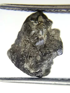 Rohdiamant 2,58 TCW grau funkelnde Farbe natürliche unregelmäßige Form für Schmuck - Bild 1 von 9