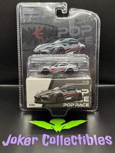 Pop Race DarwinPro 66G NWB Toyota Supra A90 Grey Metallic Enigma Exclusive 002 - Picture 1 of 2