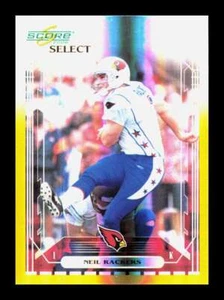 2006 Score Select Gold Neil Rackers #143 Arizona Cardinals /50 - Picture 1 of 2