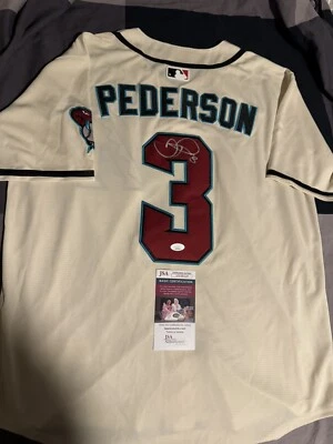 Joc Pederson Signed Arizona Diamondbacks Jersey JSA Coa Autographed - Image 1 of 3