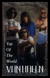VAN HALEN - TOP OF THE WORLD / POUNDCAKE CASSETTE SINGLE NEW/SEALED - Picture 1 of 1