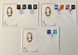 FDC s 1999 Cotswold Definitive / machin stamps First Day Covers  X  3 - Picture 1 of 4