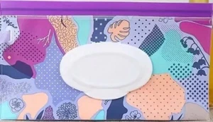Baby Wet Wipe Pouch Wipes Holder Case Reusable Refillable Wet Wipe Bag - Picture 1 of 2