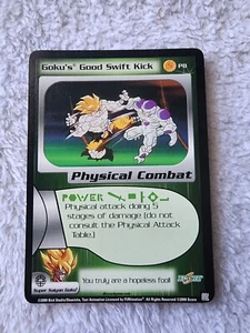DBZ Dragon Ball Z Goku's Good Swift Kick P8 CCG Limited Promo Frieza Saga MP - Picture 1 of 5