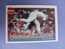1991 Topps Baseball Cards Complete Your Set (#'s 1-200)
