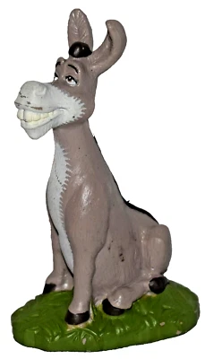 Figura de burro Shrek 2 2003 General Mills Fruit Roll-Ups 2 1/2" Foto 1 de 3