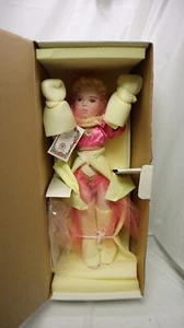 Rare 22” Vtg Cindy Shafer/Kais SHEENA Belly Dancer Doll NIB, W/COA, 214 of 750 - Picture 1 of 10