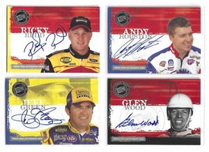 2005 Press Pass AUTOGRAPH Andy Houston SWEET & SCARCE!--ONE CARD ONLY!