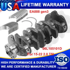For Audi A4 Q5 VW Golf 7R GTI Passat 2.0 T EA888 Gen3 CJX Crankshaft & Bearing - Picture 1 of 19