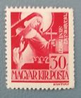 Timbre Hongrie Magyar Posta Stamp 1944 Sainte Marguerite De Hongrie