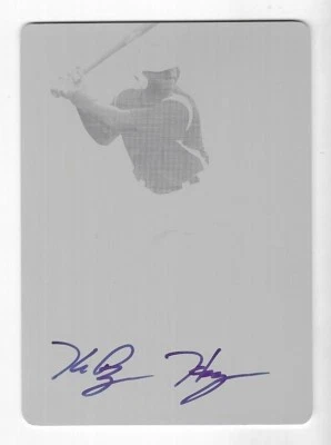 Ke'Bryan Hayes 2015 LEAF ULTIMATE DRAFT MLB BIG HITTERS AUTOGRAPH CARD 1/1 AUTO - Image 1 of 2