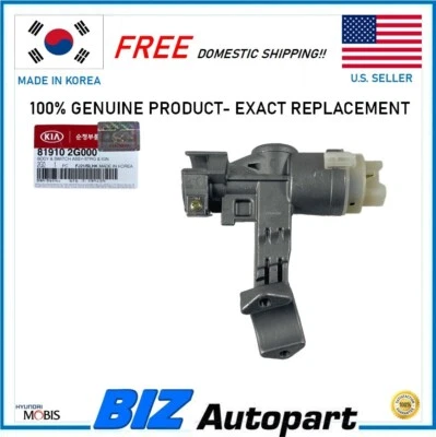 GENUINE⭐IGNITION LOCK CYLINDER FOR 2006-2010 KIA OPTIMA # 81910-2G000 Foto 1 de 4