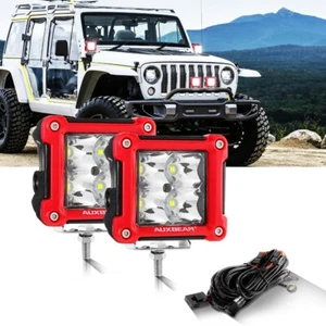 Auxbeam 40W 3in Led Light Pod Offroad Work Auxiliary Lamp for Truck Jeep SUV UTV - Picture 1 of 12
