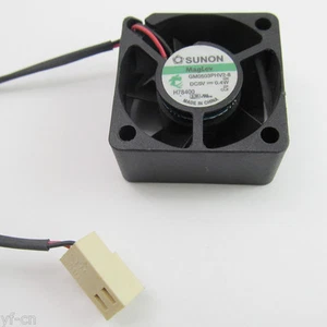 1pc SUNON GM0503PHV2-8 30x30x15mm 3015 5V 0.4W Mini DC Cooling Fan 2P Connector - Picture 1 of 3