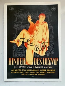 Arletty     - Film  - original Autogramm  - Größe  - 14  x  10 cm - Picture 1 of 1