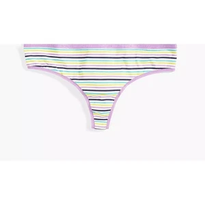 Lane Bryant Cacique Cotton Wide Side Thong Panty 12 - Picture 1 of 1