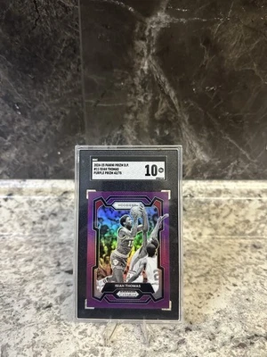 Selecciones del draft de Panini Prizm 2024 - Isiah Thomas #11 Purple Prizm/75 Foto 1 de 2