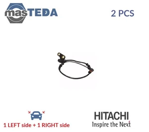 131608 ABS WHEEL SPEED SENSOR PAIR FRONT HITACHI 2PCS NEW OE REPLACEMENT - Picture 1 of 5