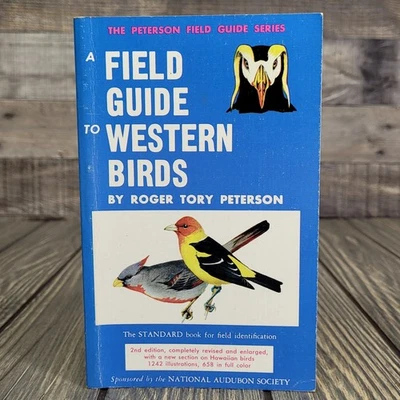 1961 Peterson Field Guide To Western Birds 2nd Edition Paperback Roger Tory Good - Image 1 of 4