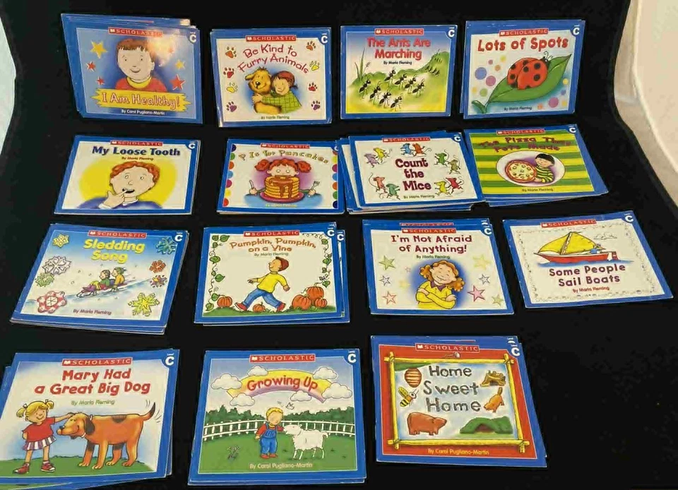 Lot 42 Scholastic Little Leveled Readers Books Level C - Carol Pugliano-Martin! - Image 1 of 1