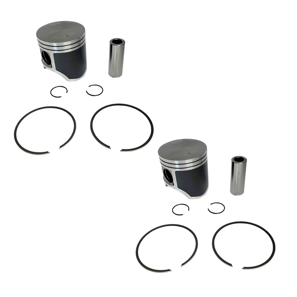 2 SPI Standard Bore Piston Kits for Arctic Cat 500 Snowmobiles 2003-2017 71mm - Image 1 of 1