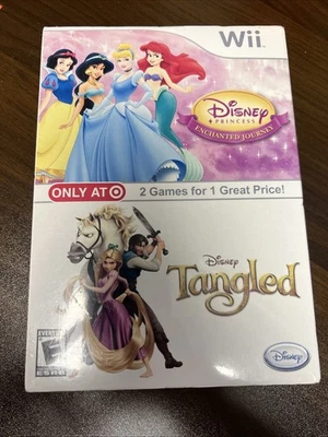 Nintendo Wii Target Exclusive 2-Pack Tangled & Disney Princess Enchanted Journey - Image 1 of 4