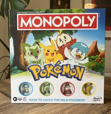 Monopoly Pokemon Edition Board Game 2025 - English Version - Brand New + Sealed - Image 1 of 4