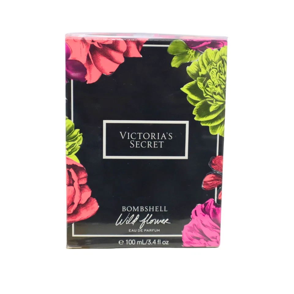Victoria's Secret Bombshell Wild Flower Eau de Parfum Spray para Mujer 3.4oz - NUEVO Foto 1 de 4