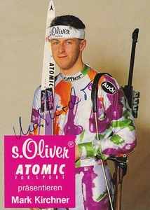 Mark KIRCHNER - Deutschland, Gold Olympia 1992 Biathlon, Original-Autogramm! - Picture 1 of 1