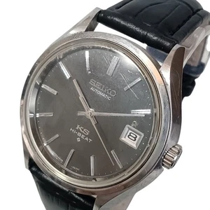 SEIKO KS 5625 7120 Seiko King Seiko Hi-Beat Date Men's Watch Automatic Black - Picture 1 of 9