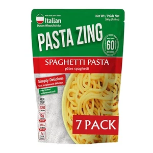 Pasta Zing Mircrowavable Spaghetti Pasta Pack of 7 7.05 Ounce | Ready To Eat ... - Picture 1 of 7