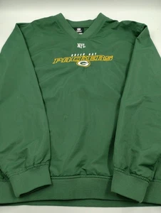 NFL Team Apparel Green Bay Packers Pullover Jacke Größe L Kostenloser Versand Neu ohne Etikett - Bild 1 von 5