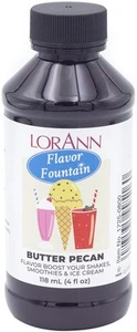 2 Pack LorAnn Flavor Fountain 4oz-Butter Pecan 17250800 - Picture 1 of 4