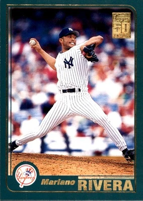 Мариано Ривера 2001 Topps #560 New York Yankees Бесплатная доставка AutographDen - Изображение 1 из 2