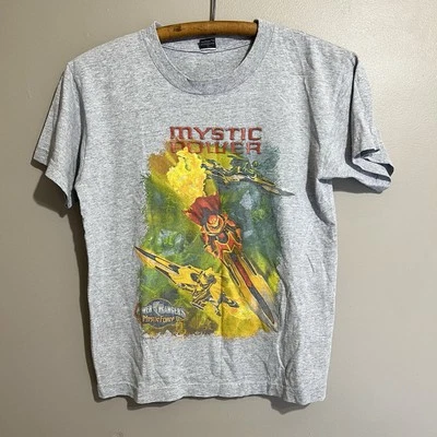 Vintage Power Rangers Mystic Power T Shirt Kids Sz 10/12 - Image 1 of 4