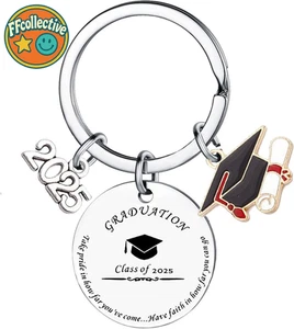 2025 Graduation Gifts Keyring for Daughter Son Friends Graduation Gifts for Her - Picture 1 of 4