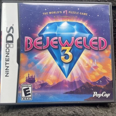 Bejeweled 3 : Nintendo DS 2DS 3DS / Nintendo DS :- POSTAGEM GRÁTIS - Imagem 1 de 3
