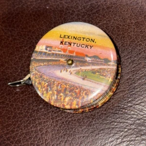 Vintage  Lexington KENTUCKY  CELLULOID TAPE MEASURE Works - Picture 1 of 5
