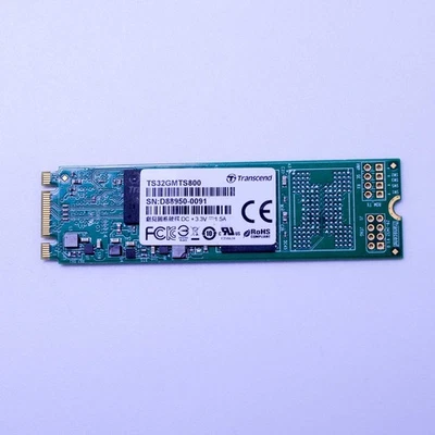 Transcend 32 GB SATA M.2 SSD TS32GMTS800 - Bild 1 von 2