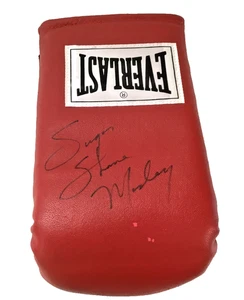 Sugar Shane Mosley Signed Autograph Everlast Red Boxing Glove - Picture 1 of 10