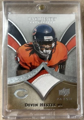 Devin Hester 2009 Upper Deck Exquisite Patch /75 Chicago Bears - Image 1 of 2
