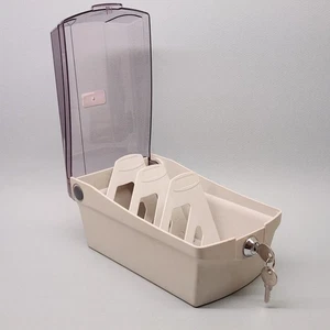 Estuche para disquetes Staples de 3,5" con cerradura y llaves - Imagen 1 de 2