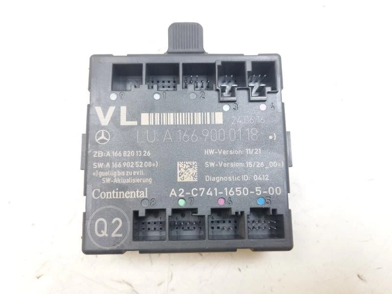 A1669000118 CENTRALINA COMFORT SX PORTA ANTERIORE MERCEDES-BENZ CLASSE A (W176)  - Immagine 1 di 2