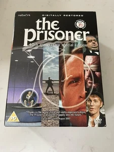 GM9V The Prisoner 40th Anniversary Special Edition Network DVD Complete Series - Imagen 1 de 3