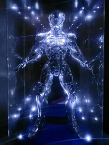 Statua Cybernaut Robot 1/6 Personalizzata da Collezione 12" Stampata in 3D Cyberpunk Astronauta - Foto 1 di 6