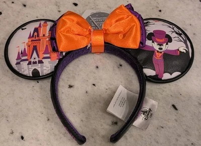 NUEVO Disney Ears Minnie Mouse Mickeys Not So Scary Halloween Party Castle 2025 Foto 1 de 4