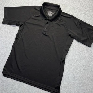 Polo táctico 5.11 para hombre mediano M camisa negra rendimiento tecnología elástico utilitario - Imagen 1 de 11