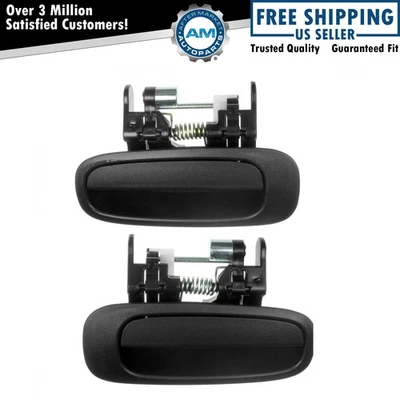 Juego de pares de manijas de puerta exterior trasera izquierda y derecha para Corolla 98-02 Foto 1 de 4